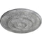 Ekena Millwork Floral Ceiling Medallion, Hand-Painted Ultra Pure White Crackle, 23 1/2"OD x 2 3/4"P CM23FLUWC - alternate 4